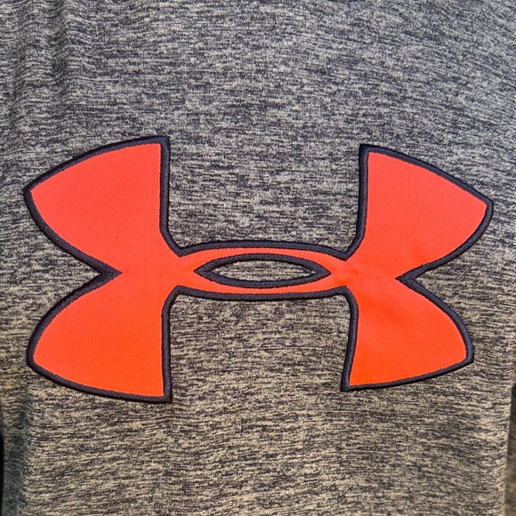 Under Armour Navy& White  Hoodie with Logo - Picture 3 of 10